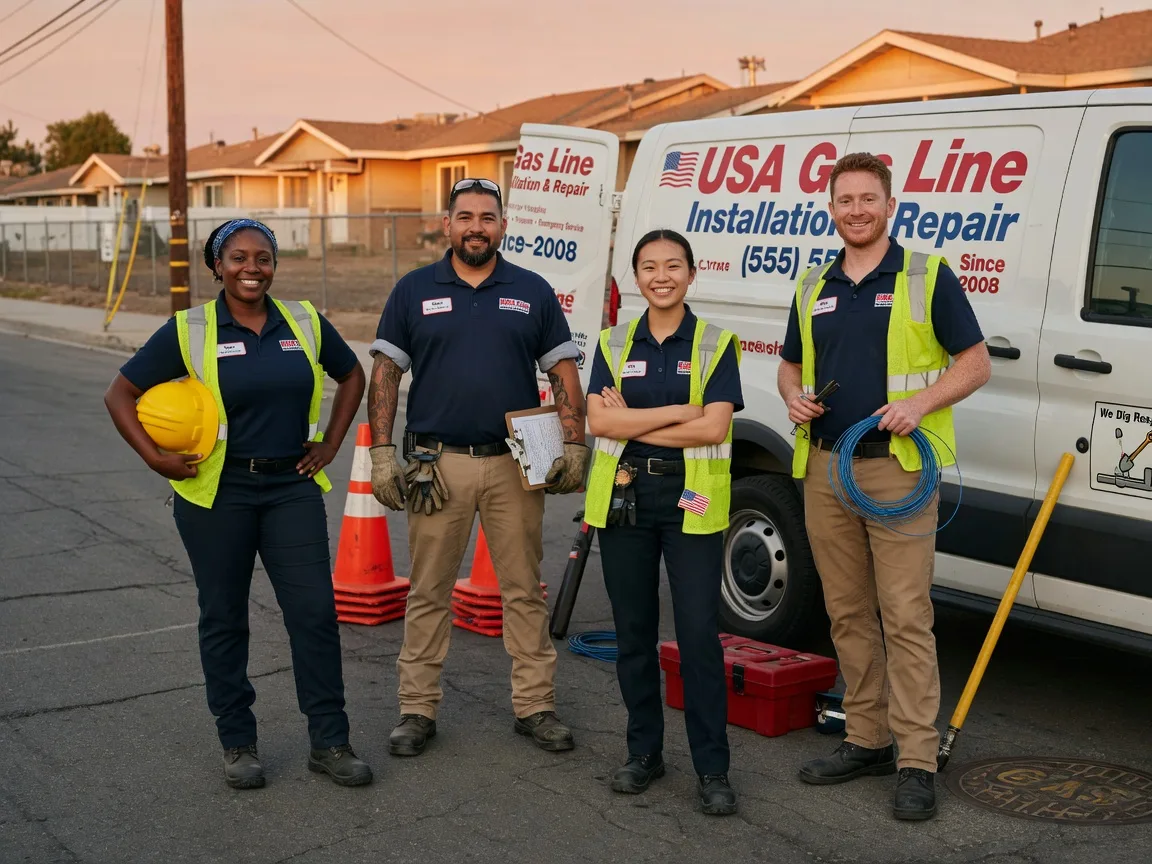 Gas Line Installation company in Moss Point, MS